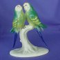 Vintage German Katzhutte Parakeet Pair