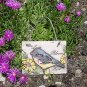 "Love Blooms Here" Songbird Garden Plaque