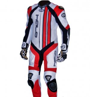 Motorcycle Leather 1pc Suit-Leather Suits