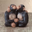 Kissing Monkey Couple