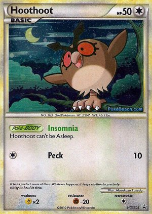 Hoothoot promo