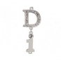 DINGYA DIOR Pattern 18K RGP Bracelet with Swarovski Crystal (White)