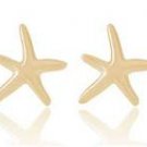 Golden Star Stud Earrings