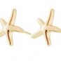 Golden Star Stud Earrings