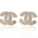 Exquisite Crystal Stud Earrings