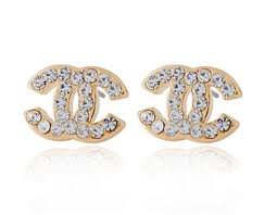 Exquisite Crystal Stud Earrings