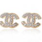 Exquisite Crystal Stud Earrings
