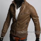 NYfashioncity Basic mens leather jackets for mens bomber jackets and coats