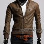 NYfashioncity Basic mens leather jackets for mens bomber jackets and coats