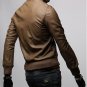 NYfashioncity Basic mens leather jackets for mens bomber jackets and coats