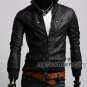 NYfashioncity Basic mens leather jackets for mens bomber jackets and coats
