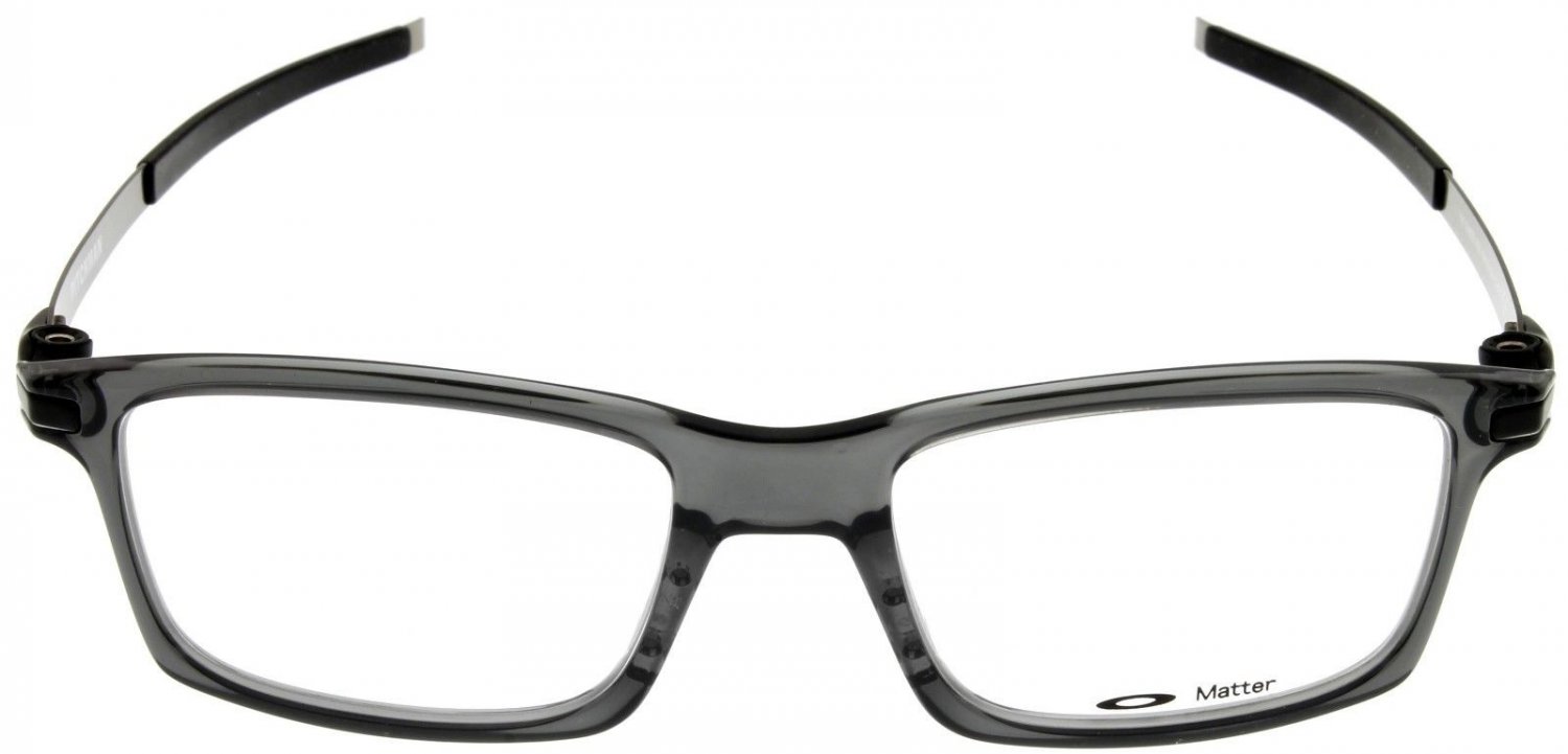 Oakley Pitchman Eyeglasses Frame Unisex Grey Ox8050 8018 0653 Rectangular