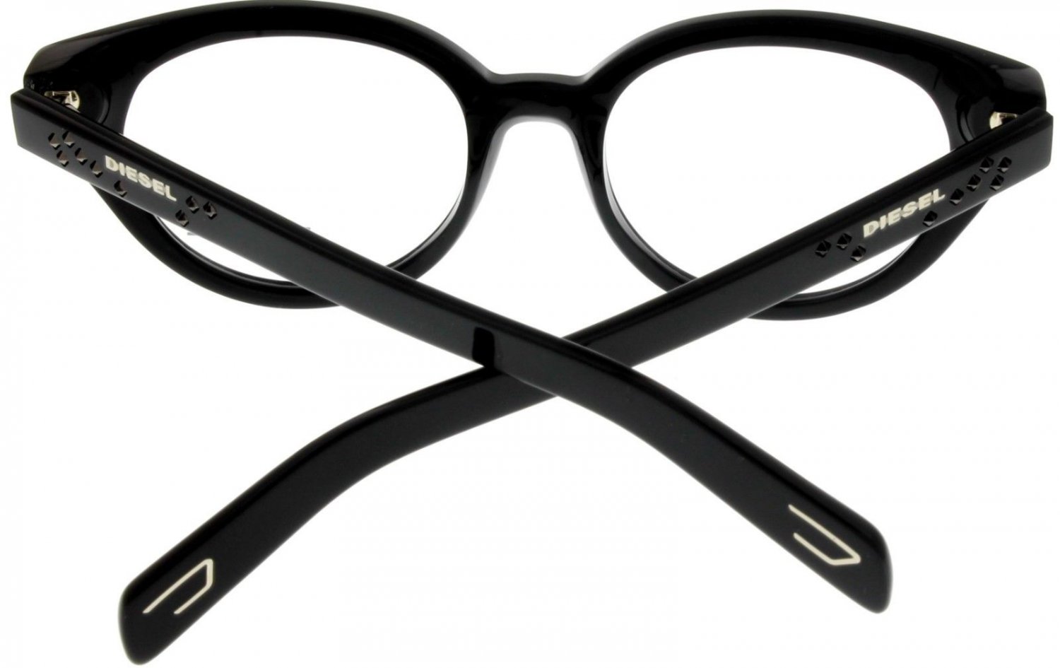 Diesel Women Prescription Eyeglasses Frame Black Cat Eye DL5057 001
