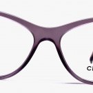 Original Chanel Prescription Eyewear Frame Bijou Lilac Women Cateye CH3270 1271
