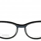 New Diesel Unisex Blue Jeans Black Eyeglasses Frame Oval DL5117 002
