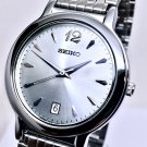 NEW SEIKO QUARTZ SFWV31P1 MID SIZE STAINLESS STEEL SLVER DIAL . NEW SEIKO QUARTZ SFWV31P1 MID SIZE STAINLESS STEEL SLVER DIAL .