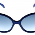 Giorgio Armani Sunglasses Woman's Round Blue GA777 S IYBPU Giorgio Armani Sunglasses Woman's Round Blue GA777 S IYBPU