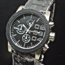 Unique/Rare Women's Diesel Watch Black Silicone and Silver Band DZ5320 /No Box . Unique/Rare Women's Diesel Watch Black Silicone and Silver Band DZ5320 /No Box .