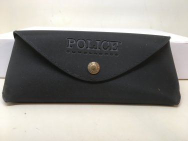 AUTHENTIC POLICE BLACK CASE ONLY FOR EYEWEAR
