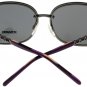New Missoni Sunglasses Women Rectangular Purple Swarovski Elements MI677 04