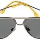 New Web Sunglasses Unisex Pilot Gray Silver Matte WE0041 11N New Web Sunglasses Unisex Pilot Gray Silver Matte WE0041 11N