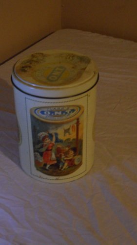 O.N.T. COTTON SPOOL Advertisement Tin Can
