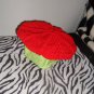 BEAUTIFUL HANDMADE RED MEN'S RED BEANIE