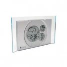 OREGON SCIENTIFIC Sleek Modern Weather Forecaster Clock Silver