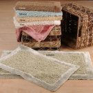 Park B. Smith Pink Guava 2 Piece Deluxe Rug Set