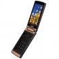 Philips Xenium V989 13MP Dual SIM Standby 3.7" 4G LTE 3G Android Flip Smartphone