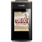 Philips Xenium W8578 Unlocked Dual SIM GSM 2G 3G Flip Feature Cell Phone Mobile