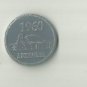 KIEV UKRAINE PLASTIC 1960 METRO UNDERGROUND RAILWAY TOKEN