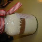 Butterscotch Brownies in a jar