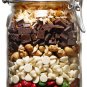 M&M Oatmeal Bars in a Jar