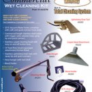 Aqua Air Wet Cleaning Kit Commercial for Central Vacuum System