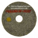 20" Diamond Set 1500 & 3000 Grit Dry Polishing Pad Concrete, Terrazzo Floors