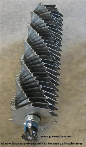 Thatch Master Verticutter Blade assembly-Rebuild Kit