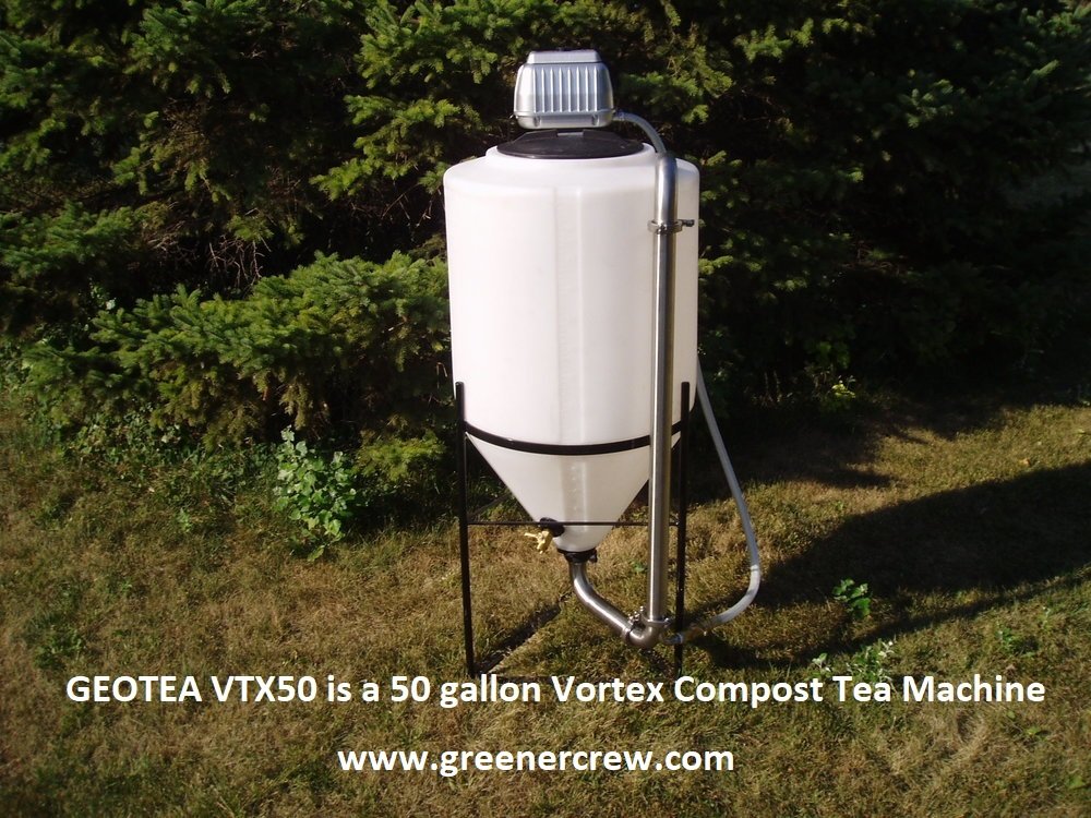 50 gallon Vortex Compost Tea Machine
