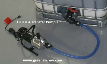 GEOTEA Compost Tea Transfer Pump Kit