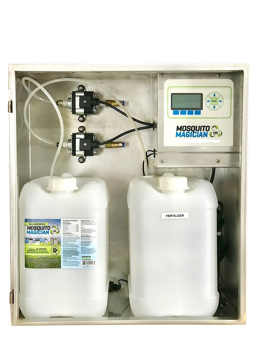 Dual Mosquito / Fertilizer Control System for irrigation / Sprinkler System