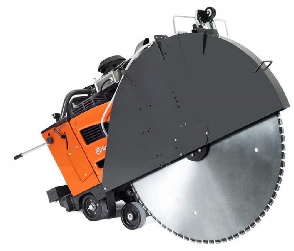 Commercial 48" Concrete Flat Saw WalkBehind Large DeepCutting
