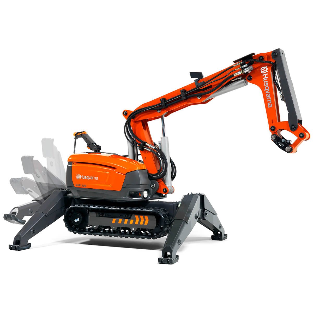Husqvarna DXR 300 Remote Controlled Demolition Robot