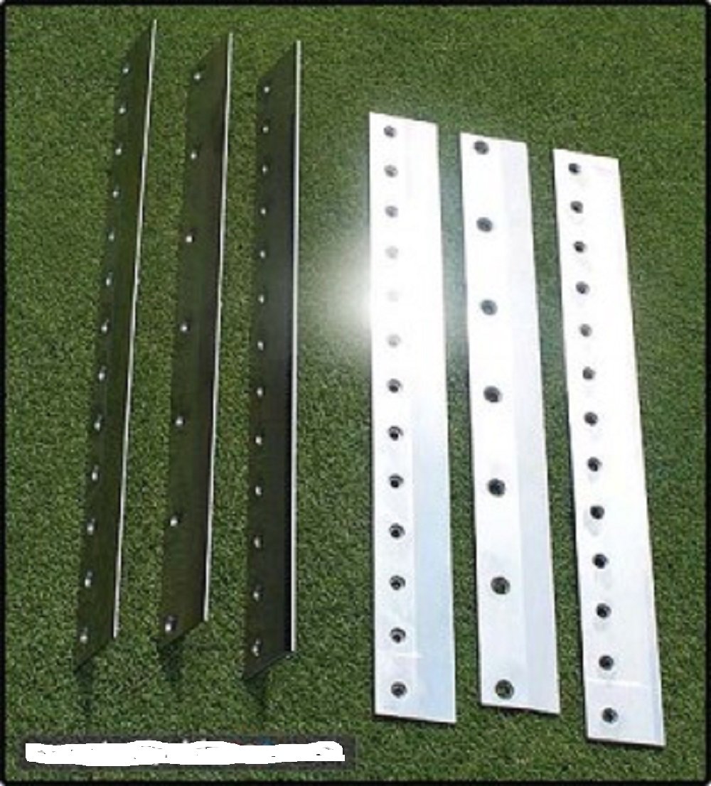 John Deere ET17533 Bedknife 22â / 13 Hole 1/8â Cut Standard (2 Pack)