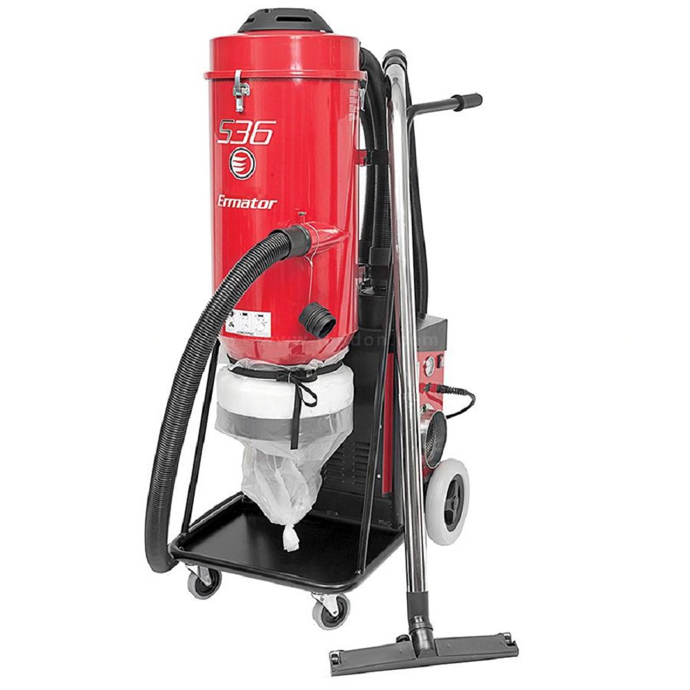 Ermator 50 Amp Dust Extractor Vacuum HEPA 230V