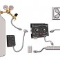 Green Air BCDE-1 BOTTLED CO2 REGULATOR & SOLENOID 120V