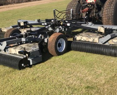 Tri Deck Roller Mower 130" Cutting Width Golf Course
