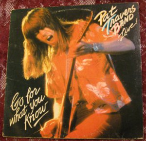 Pat Travers Band - Go For What You Know LP -(PD-1-6202)