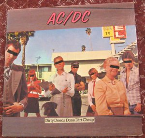 AC/DC - Dirty Deeds Done Dirt Cheap LP - (SD-16033)