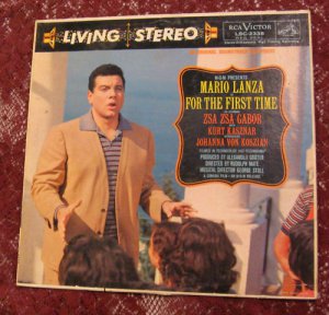 Mario Lanza - For The First Time Soundtrack  LP - Vinyl