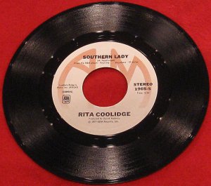 Rita Coolidge We're All Alone / Southern Lady - 7"